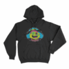 Papa Meat Crazy Face Hoodie Black
